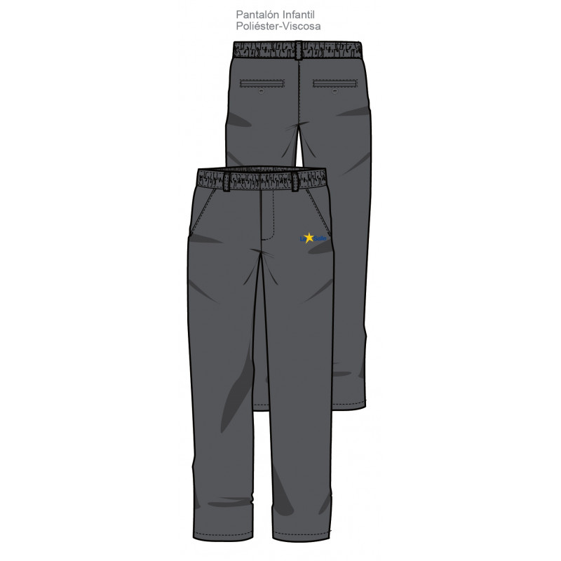 Pantalón uniforme T2 a T6