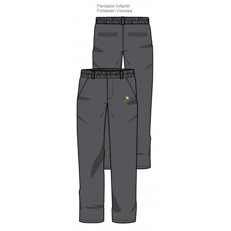 Pantalón uniforme T2 a T6