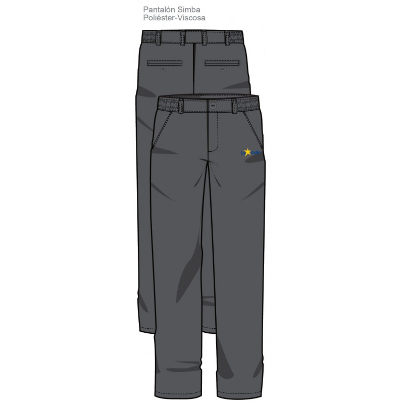 Pantalón uniforme T8 a TXL
